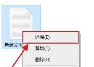 电脑回收站文件的恢复方法及注意事项（如何恢复电脑回收站中已删除的文件）